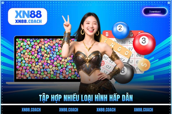 Tập hợp nhiều loại hình hấp dẫn